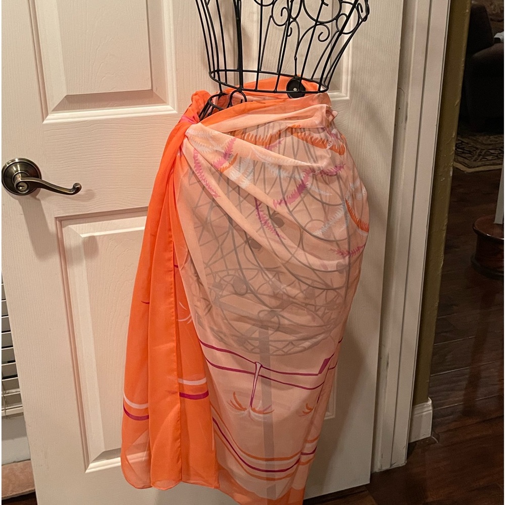 Orange sarong